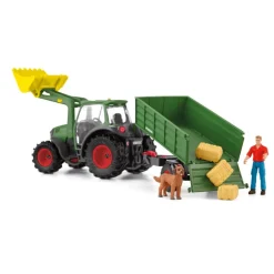 Schleich 42608 Traktori ja perävaunu