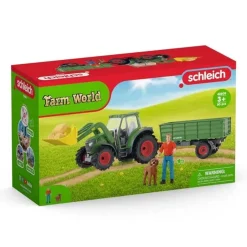 Schleich 42608 Traktori ja perävaunu