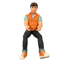 Schleich tyttö / ponikärryjen kuljettaja - Second Hand