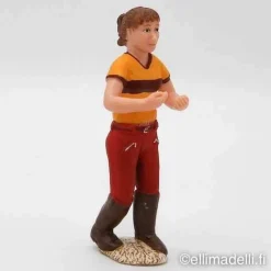 Schleich tyttö / satulan kantaja - Second Hand