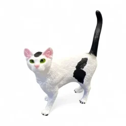 Schleich valko/musta kissa - Erikoiserä!