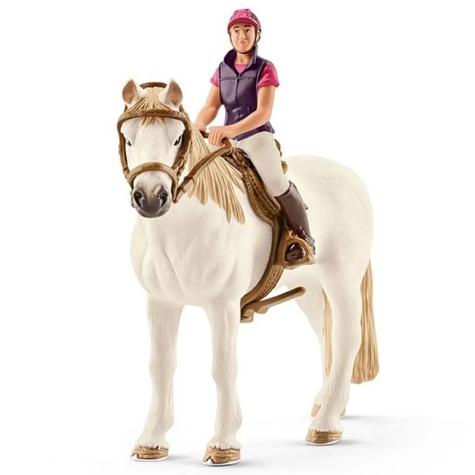 Schleich 42359 Vapaa-ajan ratsastaja ja hevonen - Erikoiserä!