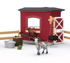 Schleich 42726 Vuohi ja kili kotiaitaus