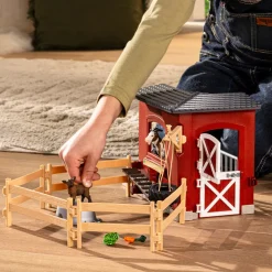Schleich 42726 Vuohi ja kili kotiaitaus