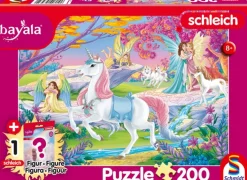 Schmidt Schleich Bayala palapeli, 200 palaa + figuuri