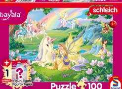 Schmidt Schleich Bayala palapeli, 100 palaa + figuuri