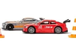 Siku 6331 Kilpa-autot 3kpl + lisätarvikkeet