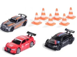 Siku 6331 Kilpa-autot 3kpl + lisätarvikkeet