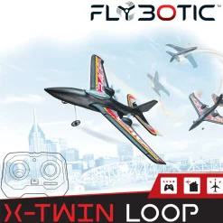 Silverlit Flybotic X-Twin Loop kauko-ohjattava lennokki