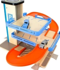 Small Foot Parkkitalo pikkuautoille