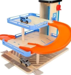 Small Foot Parkkitalo pikkuautoille