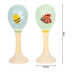 Small Foot puiset marakassit 2kpl