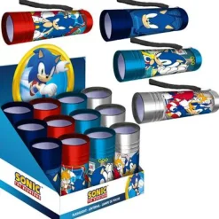 Sonic the Hedgehog lasten LED Taskulamppu