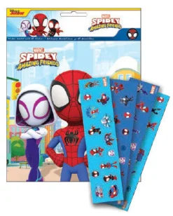 Spiderman Spidey tarravihko ja tarrat 50kpl