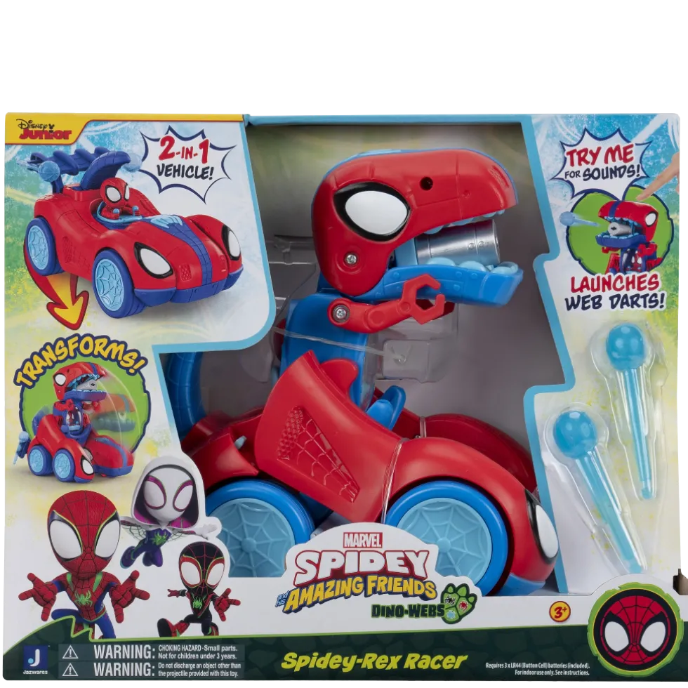 Spidey Rex Racer 2in1 leikkisetti