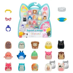 Squish-a-longs 2,5cm hahmo 14kpl pakkaus