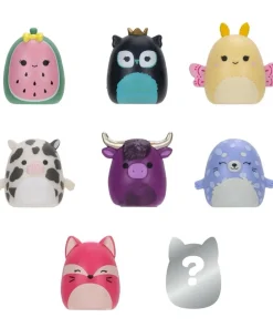 Squish-a-longs 2,5cm hahmo 8kpl pakkaus