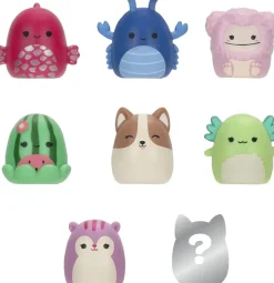 Squish-a-longs 2,5cm hahmo 8kpl pakkaus