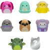 Squish-a-longs 2,5cm hahmo 8kpl pakkaus