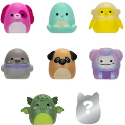 Squish-a-longs 2,5cm hahmo 8kpl pakkaus