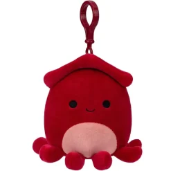 Squishmallows Altman Kalmari Clip on maskotti - 9cm