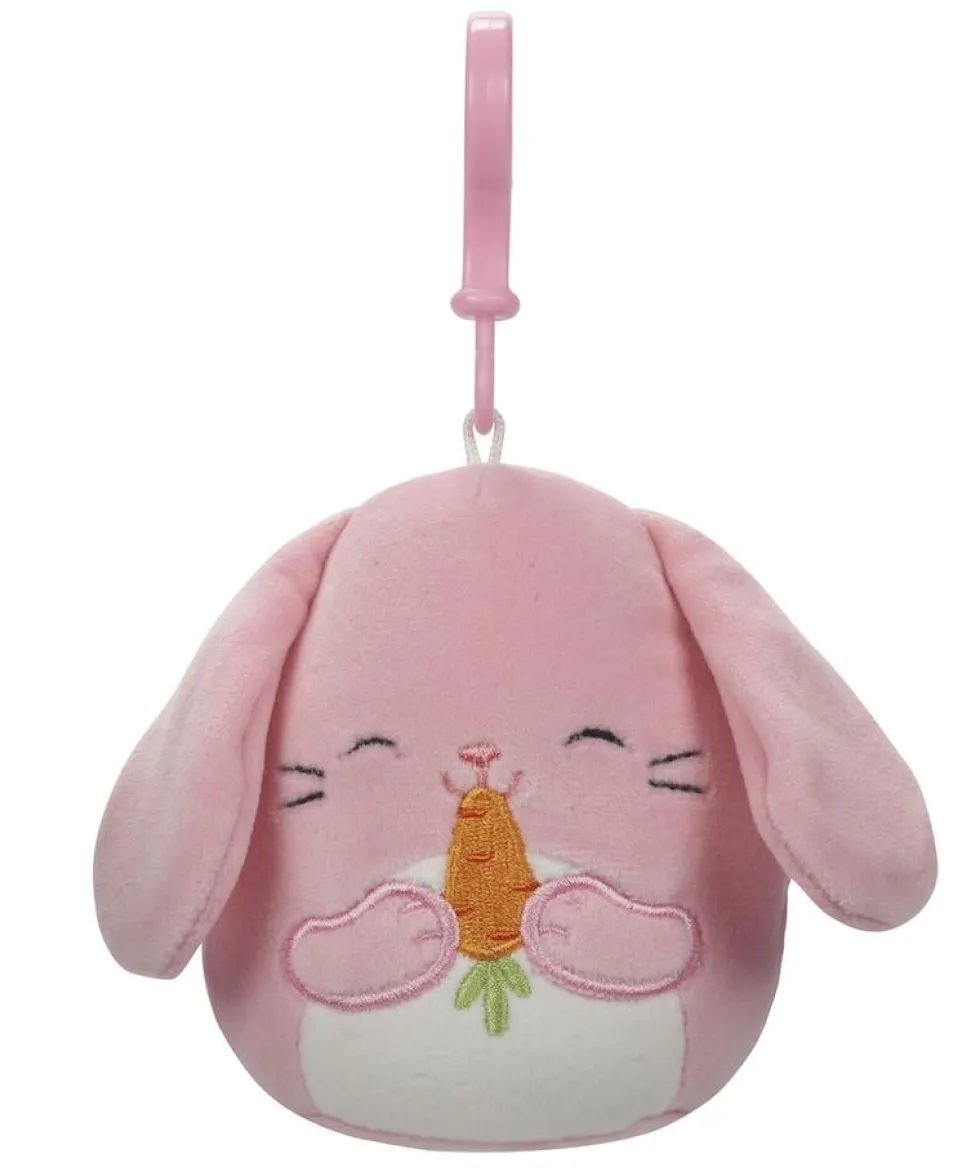 Squishmallows Bop pupu Clip on maskotti - 9cm