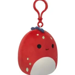 Squishmallows Dolan Dinosarus Clip on maskotti - 9cm