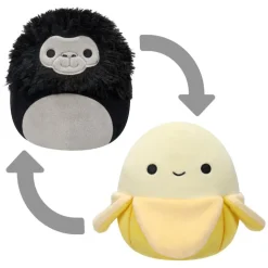 Squishmallows Flip a Mallows banaani & gorilla käännettävä -pehmolelu 13cm