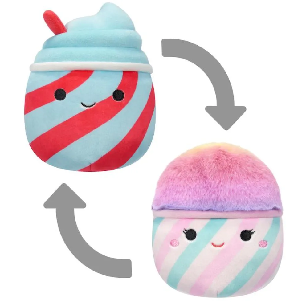Squishmallows Flip a Mallows hattara & slush käännettävä -pehmolelu 13cm