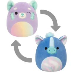 Squishmallows Flip Lexis & Romano -pehmolelu 13cm