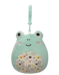Squishmallows Fritz sammakko Clip on maskotti - 9cm