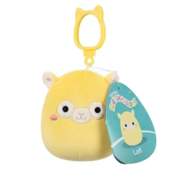 Squishmallows Lafi Laama Clip on maskotti 9cm