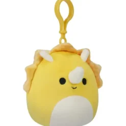 Squishmallows Lancaster Dinosaurus Clip on maskotti - 9cm