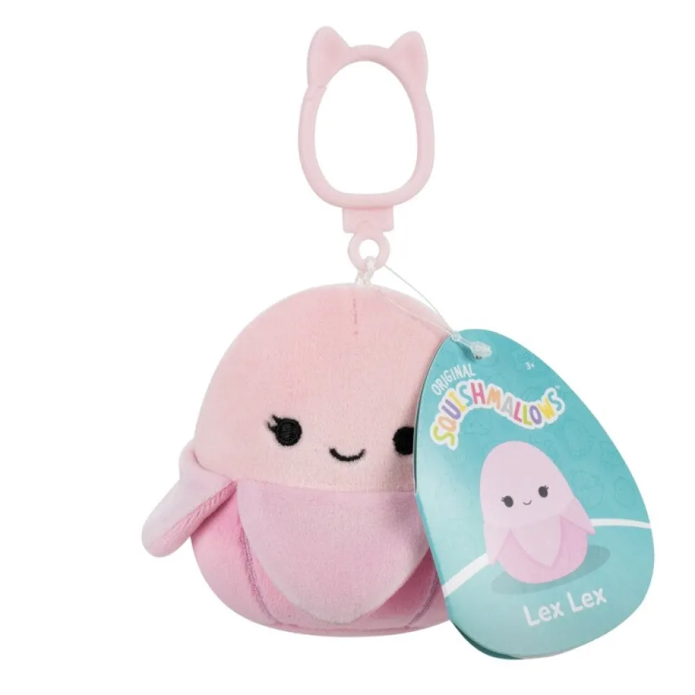 Squishmallows Lex Lex Banaani Clip on maskotti 9cm