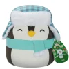Squishmallows Luna Pingviini -pehmolelu 19cm - Christmas edition