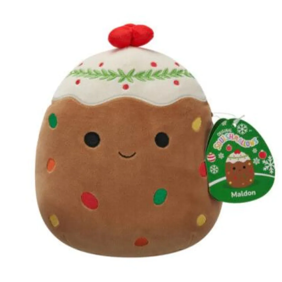 Squishmallows Maldon hedelmäkakku -pehmolelu 19cm - Christmas edition