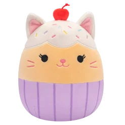 Squishmallows Miriam Kissa vanilja supcake pehmolelu 20cm
