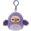 Squishmallows Neha the Dodo Clip on maskotti - 9cm