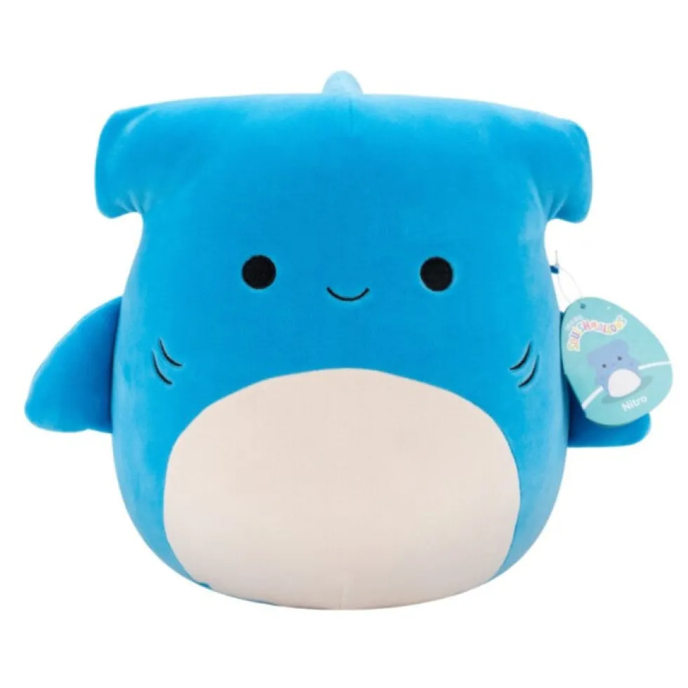 Squishmallows Nitro Vasarahai -pehmolelu 30cm