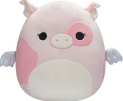 Squishmallows Peety täplikäs lentävä possu pehmolelu 19cm