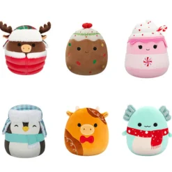 Squishmallows Richie Aksolotl -pehmolelu 19cm - Christmas edition