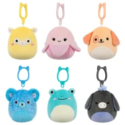 Squishmallows Sarge Jaguaari Clip on maskotti 9cm