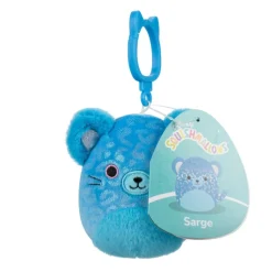 Squishmallows Sarge Jaguaari Clip on maskotti 9cm