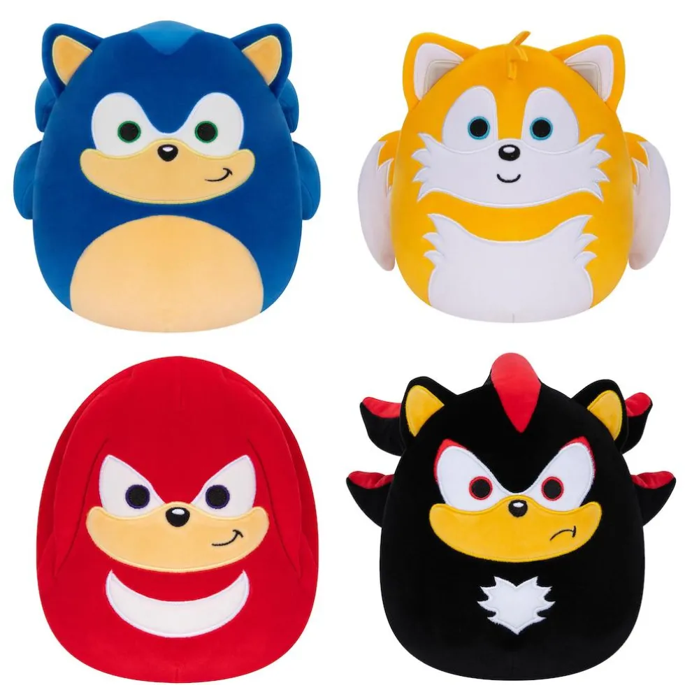Squishmallows Sonic the Hedgehog Shadow -pehmolelu 20cm