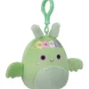 Squishmallows Tove Yöperhonen Clip on maskotti - 9cm