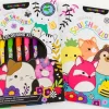 Squishmallows Värityskirja ja tussit