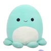 Squishmallows Zobey mustekala -pehmolelu 20cm