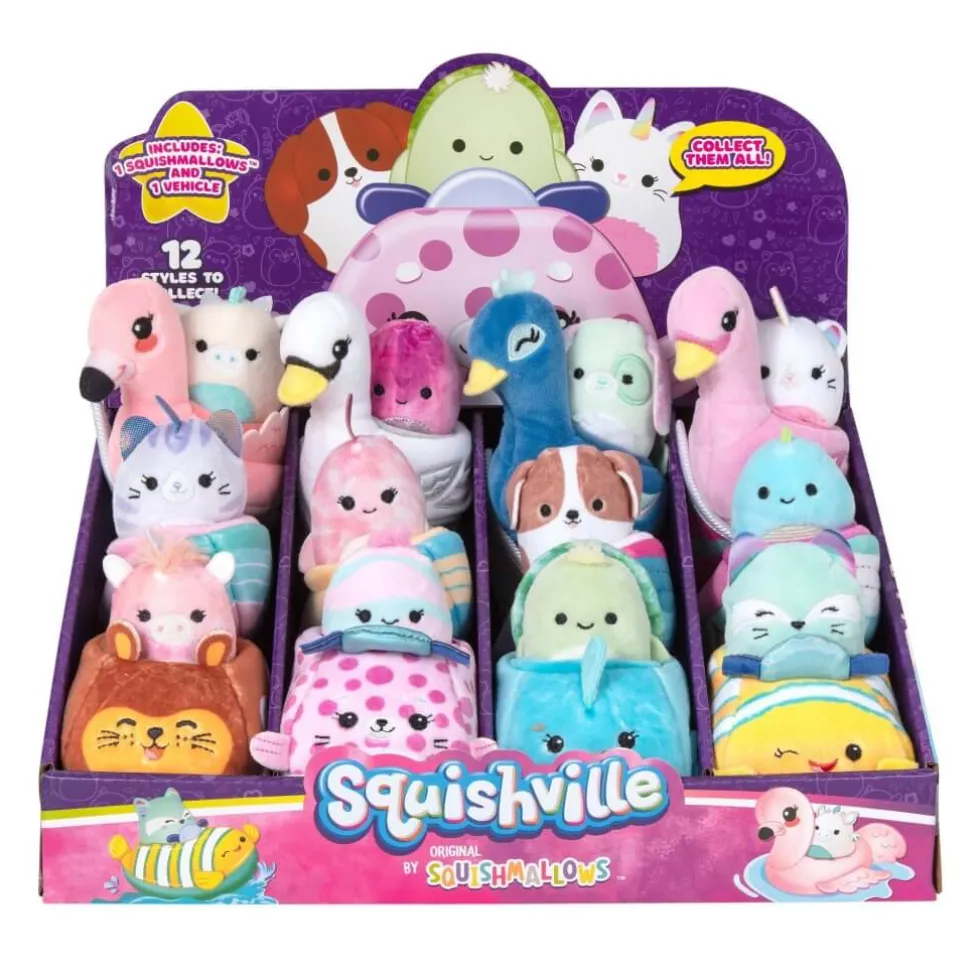 Squishville by Squishmallows ajoneuvo + hahmo - Lajitelma tuote