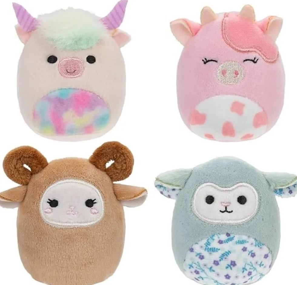 Squishville by Squishmallows Barn Squad 4kpl