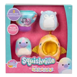 Squishville by Squishmallows Fishy friends